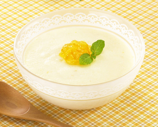 豆乳オレンジムース はつらつレシピ ヘルシーネットワーク