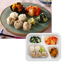 きくばりごぜん えび焼売と肉焼売