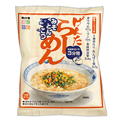 即席ノンカップ麺げんたらーめん(スープ付き) みそとんこつ