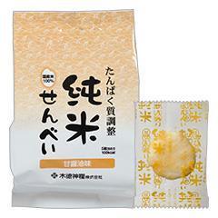 たんぱく質調整純米せんべい 甘醤油味