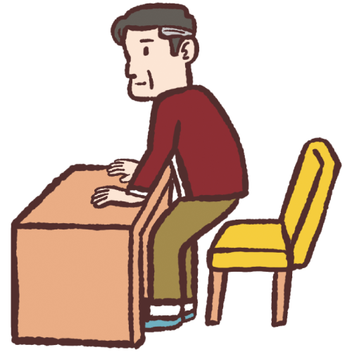 画像：立ち座り運動