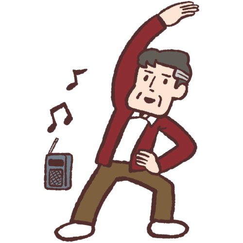画像：ラジオ体操
