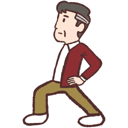 画像：ストレッチ