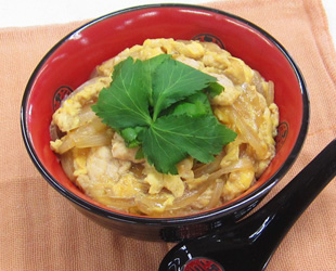 鶏ささみの親子丼