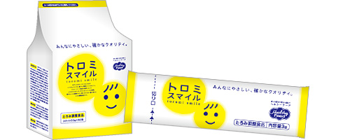 サラサラ液体をとろみ調整食品で飲み込みやすくしよう