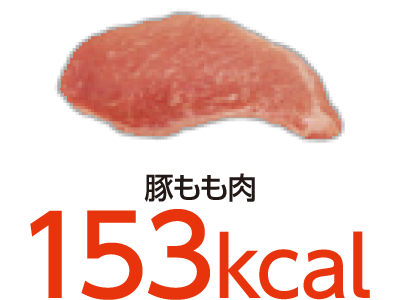 豚もも肉 153kcal