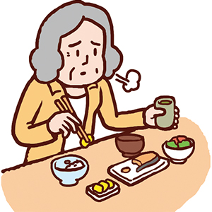 食が細い、食欲が低下した場合