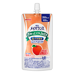 明治メイバランスぎゅっとソフトJelly(ゼリー) りんごヨーグルト味の