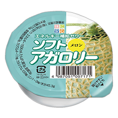 ソフトアガロリー メロンの詳細 | 介護食品・栄養調整食品の通販・宅配