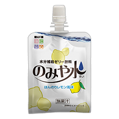 のみや水　介護　 楽天市場】(お試し6個セット) のみや水 ほんのりレモン/リンゴ
