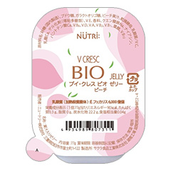 ブイ・クレスBIO(ビオ)ゼリー ピーチの詳細 | 介護食品・栄養調整食品