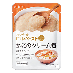 ブレンダー食ピュレペーストミニ かにのクリーム煮の詳細 | 介護食品