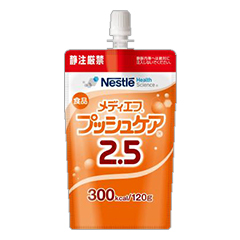 ニ*る様 メディエフ プロテインケア 2.5 160g×32 メディエフ プッシュケア 2.5 300kcalの詳細 | 介護食品・栄養調整食品