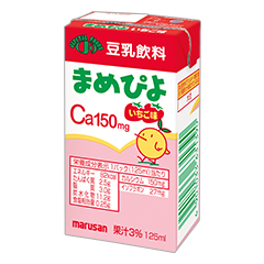 楽天市場】マルサン まめぴよ いちご味125ml 紙パック ×4ケース