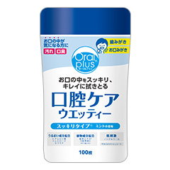 オーラルプラス 口腔ケアウエッティー 詰替え用(100枚)の詳細 | 介護